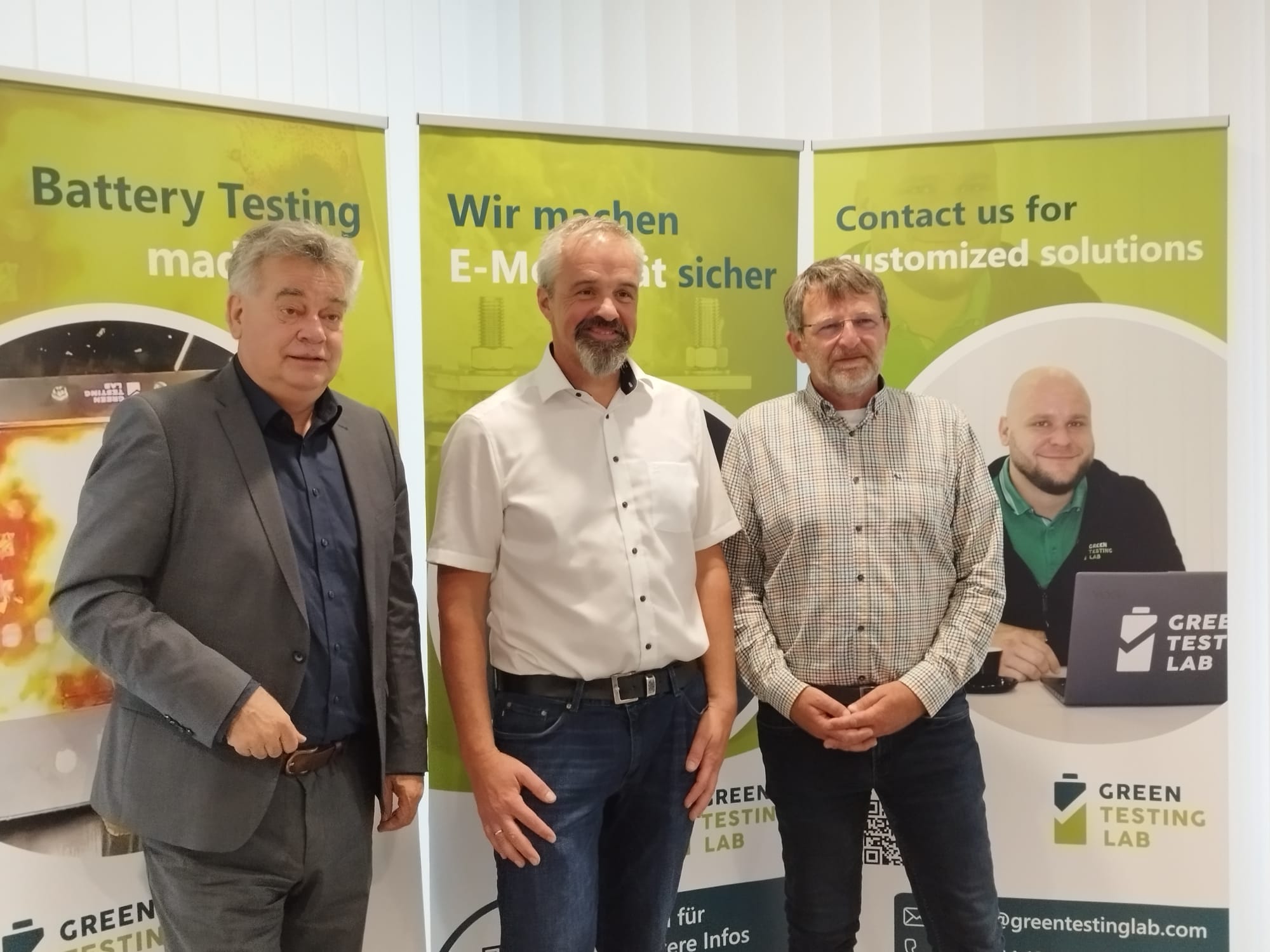 Visit from Vice-Chancellor Werner Kogler - Green Testing Lab
