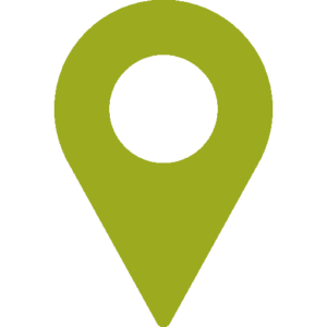 Location Pin in Firmenlogofarbe "helles olivgrün"